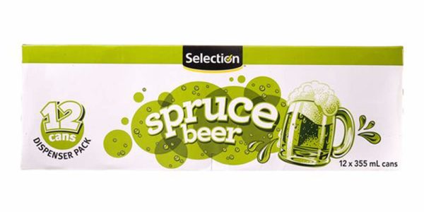 spruce beer 12 cans