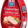 canned meat, cooked ham