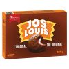 Vachon Jos Louis the Original 6-delicious Sponge Cake with Vanilla-flavoured Creme Filling Coated in a Chocolatey Layer, 324g, 11.4 Oz Box. Made in Montreal Quebec Canada