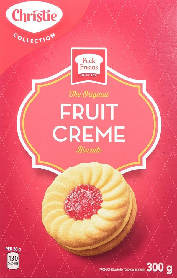 Peek Freans Fruit Crème 300g/10.6oz {Imported from Canada}